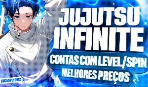 Jujutsu Infinite Contas Level Max Com 1M+ De Cash!! - Roblox