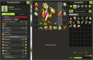 PANDA LVL 129 FULL CHANCE - Dofus