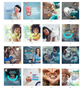 Pack Canva Dentista - 79 Artes Editáveis - Serviços Digitais