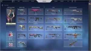 Vendo Conta de Valorant com 3.3k de skin por 1.5k
