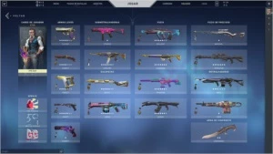Vendo Conta de Valorant com 3.3k de skin por 1.5k