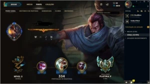conta de lol platina - League of Legends