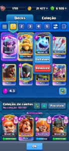 Conta De Clash Royale - Level 16.
