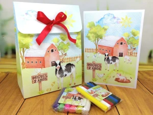 Kit Colorir e Modelar Fazendinha com Sacolinha G