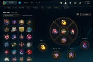 PLATINA FULL CHAMP 90 SKINS - League of Legends LOL