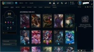 PLATINA FULL CHAMP 90 SKINS - League of Legends LOL