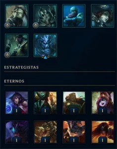 CONTA SMURF LOL 🌟 DIAMANTE 4 🌟 6 SKINS 🌟 45 CAMPEOES - League of Legends