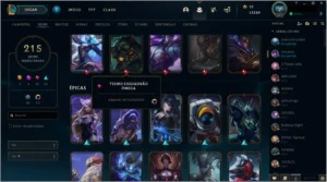 Conta de league of legends platina 1 LOL