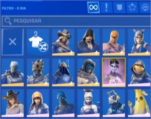 Conta de Fortnite com Diversos Jogos e Skins