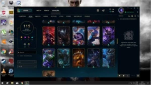 Conta de League of Legends com 111 Skins (Ouro IV) LOL