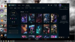 Conta de League of Legends com 111 Skins (Ouro IV) LOL