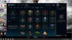 Conta de League of Legends com 111 Skins (Ouro IV) LOL