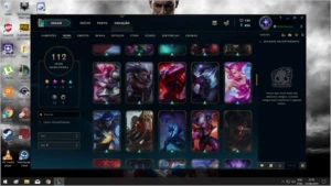 Conta de League of Legends com 111 Skins (Ouro IV) LOL