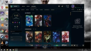 Conta de League of Legends com 111 Skins (Ouro IV) LOL