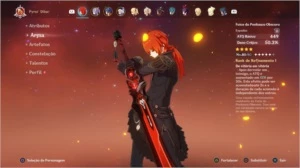 Conta Genshin Impact Com Diluc + Keqing + Qiqi e diversos...