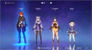 Conta Genshin Impact Com Diluc + Keqing + Qiqi e diversos...