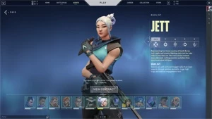 Conta platina 3, combo do aspas - Valorant