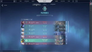 Conta platina 3, combo do aspas - Valorant