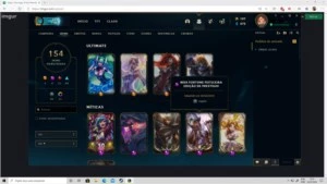 Conta Lol lvl 320 P1 Flex - League of Legends
