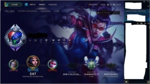 Conta League of legends S4 S5 S6 Diamante 5 LOL