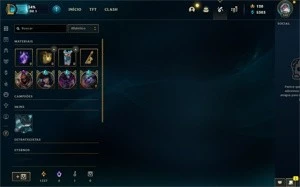 Conta de League of Legends de 2016 LOL
