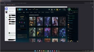 Conta de lol cheio de skins todos os bonecos - League of Legends