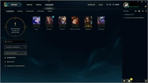 CONTA UNRANKED LVL30 - League of Legends LOL