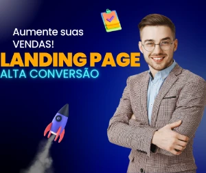 Faço landing Page de alta conversão - Serviços Digitais