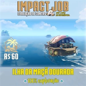 Impact job - Rota de baú: Ilha da Maçã Dourada - Genshin Impact