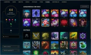 🔥 CONTA ACC LEAGUE OF LEGENDS PLAT 2 C/ 73% WR LOL