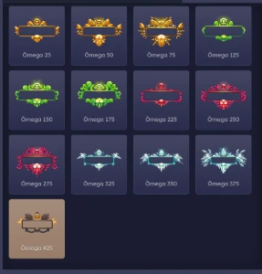 Dofus 3.0! Personagens ORNAMENTO OMEGA 425 E 375