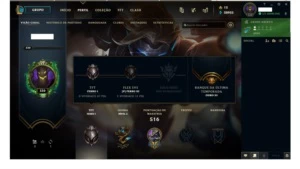 Conta de League of Legends 137 campeões LOL