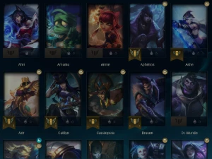 Conta Lol Mestre smurf dropada dos 400 pontos - League of Legends