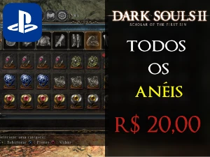 Todos os Anéis - Dark Souls 2 PS4 - Outros