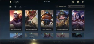 conta de wr com 23 skins plat4 - League of Legends: Wild Rift LOL WR