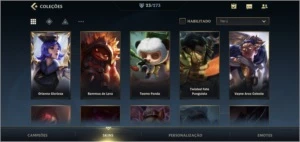 conta de wr com 23 skins plat4 - League of Legends: Wild Rift LOL WR