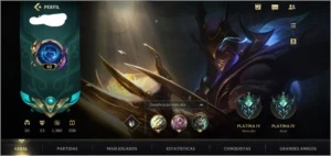 conta de wr com 23 skins plat4 - League of Legends: Wild Rift LOL WR