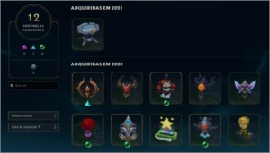 CONTA NÍVEL 134, 24 SKINS, PRATA 2 - League of Legends LOL