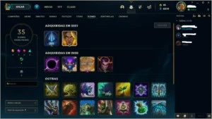 CONTA LOL DIAMANTE 2 SMURF - League of Legends