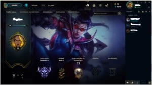 CONTA LOL DIAMANTE 2 SMURF - League of Legends