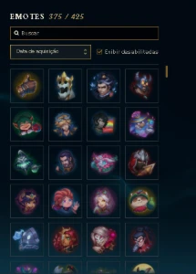 CONTA ESMERALDA 4 all champ 347 skins - League of Legends LOL