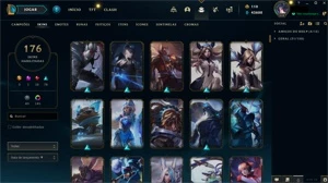 Vendo conta League of legends Platina!! LOL