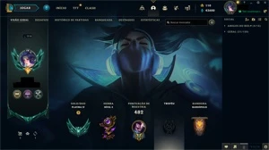 Vendo conta League of legends Platina!! LOL