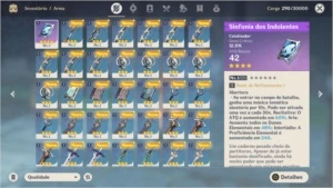 AR7 - klee, noele, xingqiu, livro 4 estrelas* - Genshin Impact