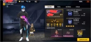 Conta Gemada com Calça Angelical - Free Fire
