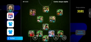 Conta efootball, com Neymar big time e 3181 de over - eFootball PES
