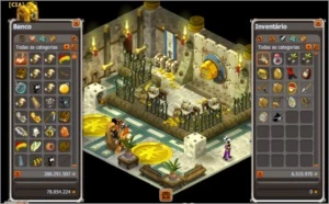Team 200 // 6 Personagens + Set + Banco - Dofus