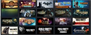 Conta steam com 70 jogos,FPS e MMORPGS