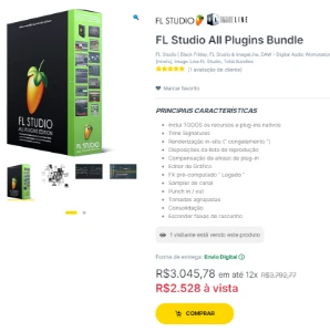 Fl Studio All Plugins Edition - Conta Original No Site - Softwares e Licenças