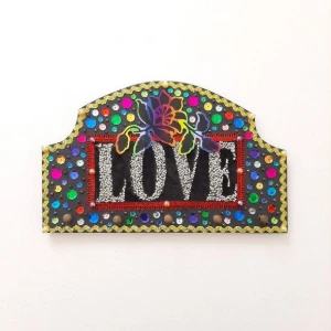 Porta Chaves Love - Artesanato e Personalizados